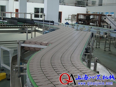 多排鏈板轉彎輸送機