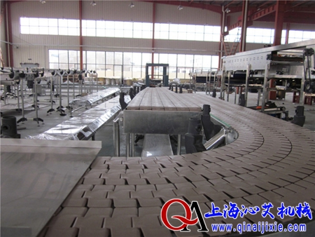 多排鏈板轉彎輸送機